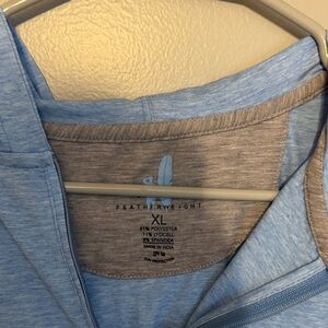 johnnie-O Light Blue Shirt Jacket